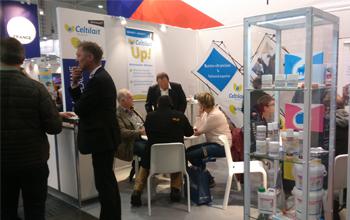 Celtilait et Oriane au salon Eurotier.